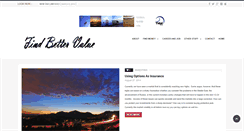 Desktop Screenshot of findbettervalue.com
